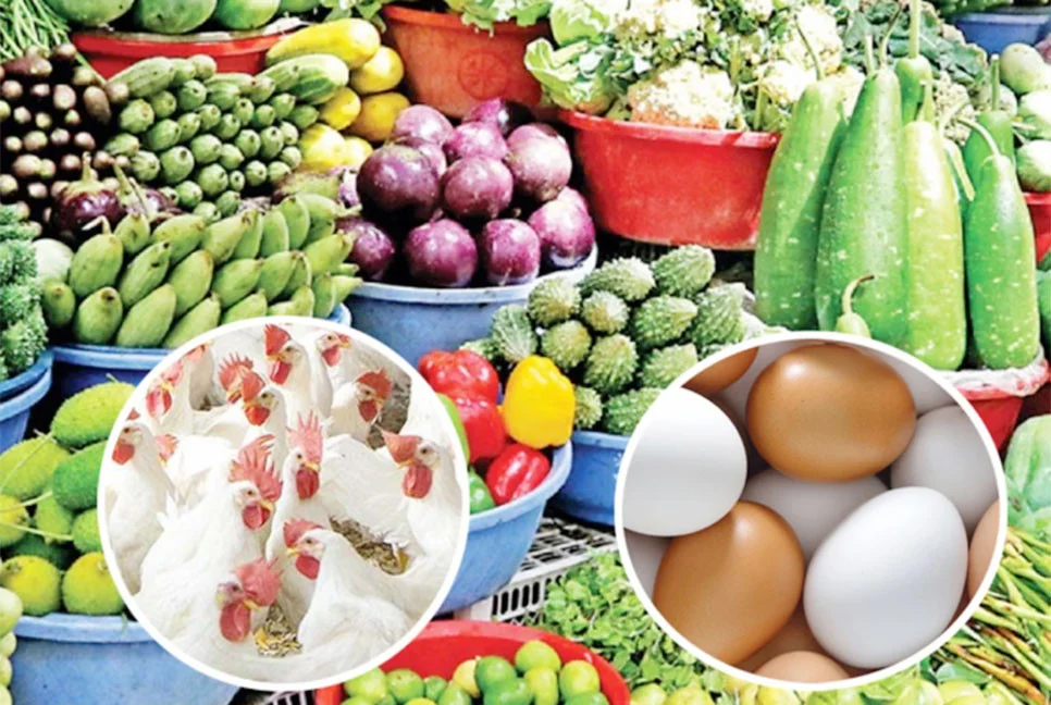 রাজধানীতে সবজির বাজার চড়া, কমেছে মুরগির দাম