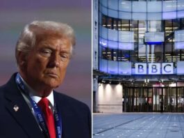 বিবিসির বিরুদ্ধে ৬১ হাজার কোটি টাকার মানহানির মামলা ট্রাম্পের