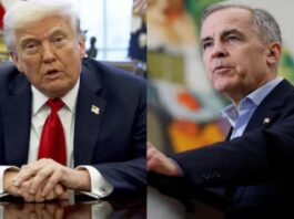 ‘যুক্তরাষ্ট্রের কারণেই কানাডা টিকে আছে, মনে রেখো মার্ক’: ট্রাম্প